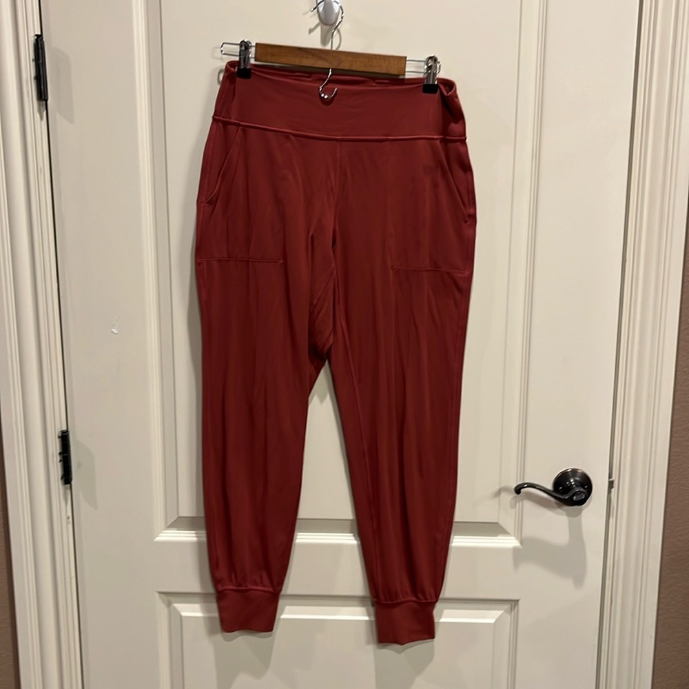 Lululemon size 10 red leggings/ joggers
